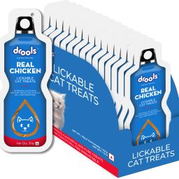 Creamy Lickable (30gm x 15) Real Chicken Cat Treat-image-1