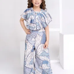 Peppermint Girls Self Design Basic Jumpsuit-image-22