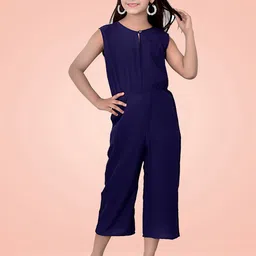 BAESD Girls Sleeveless Basic Jumpsuit-image-35