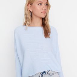Trendyol Women Blue Pullover-image-41