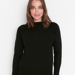 Trendyol Women Black Pullover-image-75