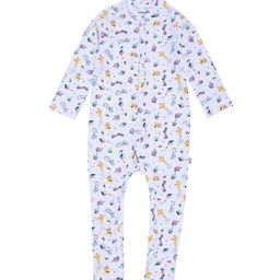 haus & kinder Infant White Printed Cotton Sleepsuit-image-11