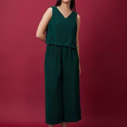 Globus Accordion Pleated Jumpsuit-image-53