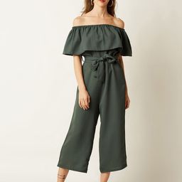 The Roadster Lifestyle Co Women Cypress Lined Pathways Bardot Jumpsuit-picture-11