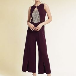 all about you Colourblocked Basic Jumpsuit with Embellished-picture-25