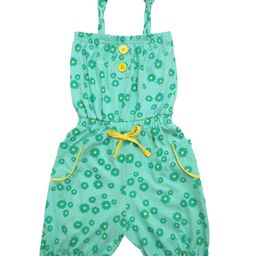 Clothe Funn Girls Printed Shoulder Straps Cotton Playsuit-image-30