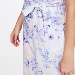 AND Linen Printed Basic Jumpsuit with Ruffles image 5