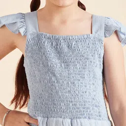 Cherry & Jerry Girls Square Neck Basic Jumpsuit image 2
