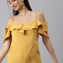 SHOWOFF Mustard with Layered Jumpsuit-picture-23