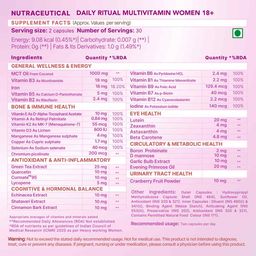 WishNew Wellness Triple Strength Omega-3 & Multivitamin Women 18+ Combo,  60 capsules  image 5