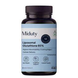 Miduty Liposomal Glutathione 85%, Unflavoured 30 capsules-2