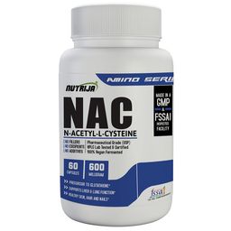 NutriJa N-Acetyl L-Cysteine (NAC) 600mg,  60 capsules -1