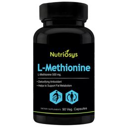 Nutriosys L Methionine (500 mg),  90 capsules -25
