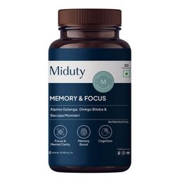 Miduty Memory & Focus,  30 capsules -61