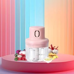 Mini Electric Chopper Rechargeable Food Processor with Liquid CoolingSystemMN465 Electric Vegetable & Fruit Chopper-image-87
