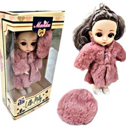 Mini Little Milly Doll with Beautiful Dresses for Kids Girls-30