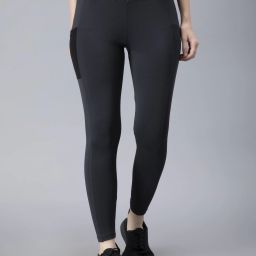 Solid Women Black Tights-image-23