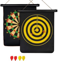 yogi Magnetic Dartboard Board Game Set 20 cm Dart Board image 4