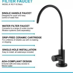 UNDER SINK RO TAP (BLACK) Faucet Nozzle-image-26