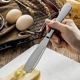 Multifunctional Butter er, Spread that Butter Knife 3- in- 1 Kitchen Gadgets Stainless Steel Butter Spreader-19