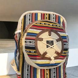 Small 11 L Laptop Backpack Small 5 L Backpack New Pure Hemp Laptop Bag Backpack/Traveler Bag-image-67