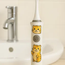 Profecto Kids Electric Toothbrush with Soft Bristles | Battery Operated | Child-Friendly Electric Toothbrush-image-43