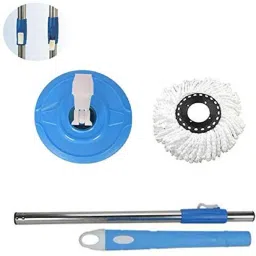 Mop Stick 360 Degree With Refill Mop Head and Rod-image-20