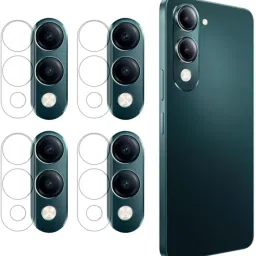 ISAAK Back Camera Lens Glass Protector for Vivo Y19-19