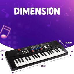 star venture 37 key piano keyboard toy with mic and dc power option recording for boys 37 key piano keyboard toy with mic and dc power option recording for boys Analog Portable Keyboard image 5