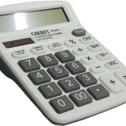 Multifunctional Basic 12 Digit Dual Power Calculator With LCD Display Orbit Basic Calculator-13