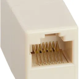 TAAPSEE 1Pack RJ45 CAT5 Coupler Plug Network LAN Cable Extender Connector Adapter Lan Adapter-43
