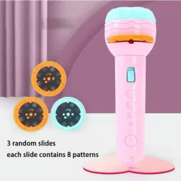 ayah essentials 3 Slides, 24 Patterns Projector Flashlight Torch, Kids Projection Light Type AD image 3