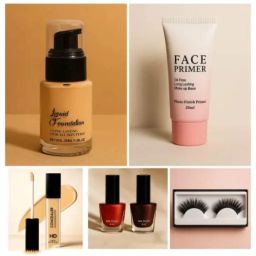 Liquid Foundation,Concealer, Nail polish & Eye Lashes-image-68
