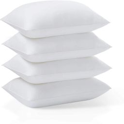 LUXURY Cotton Solid Sleeping Pillow Pack of 4-image-10