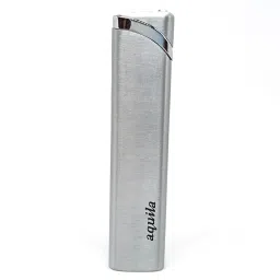 Premium Refillable Metal Windproof Lighter - Pocket Lighter - Jet Flame Aquila Silver Metallic Design - Cigarette Lighter - Hookah Lighter - Visit Website www.myfirstdot.com Pocket Lighter-picture-18