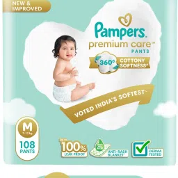 Premium Care Diaper Pants with 360 Cottony Softness - M-image-84