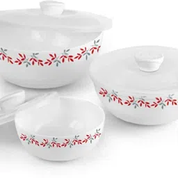 Opalware Dessert Bowl ware Mixing Bowls 3 pcs-20