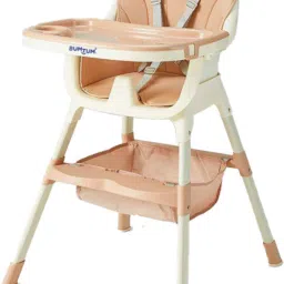 4in1 Convertible Folding Baby High Chair Feeding Seat With Footrest Storage Net-image-58