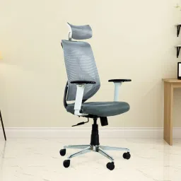Pictor Office Chair, High Back Mesh Ergonomic Desk Chair with Comfortable Seat Nylon Office Adjustable Arm Chair-image-29