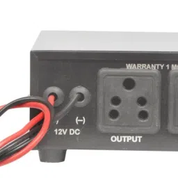 erhindia 100 Watt Solar Converter for Multiple Applications with battery clips Square Wave Inverter image 2