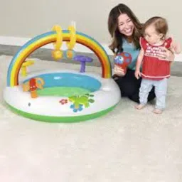 Inflatable children's pool play center Rainbow Inflatable Swimming Pool-image-44