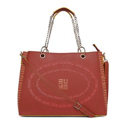 EUME Red Structured Handheld Bag image 3