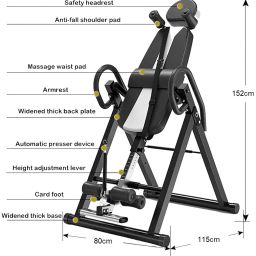 iris IT-172 Foldable Steel, Foam Inversion Table image 2