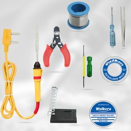 walkers WKCB72M1 Electric Gadget 9in1 New Mobile Soldering Iron Machine Combo Kit Set 25 W Simple-picture-3