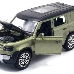 1:32 Scale Alloy Die-Cast Metal SUV Car Toy for Kids ( Open Door & Pull Back )-image-6