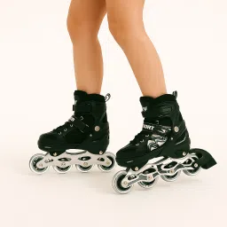 Adjustable Inline Skates Roller Blades for Girls and Boys In-line Skates In-line Skates - Size 7 YEAR TO 17 YEAR UK-21