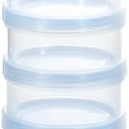 Baby Formula Container Dispenser On The Go, 5 Compartments Stackable Container - Plastic-21