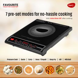 pigeon 1800 W Induction Cooktop Push Button image 2
