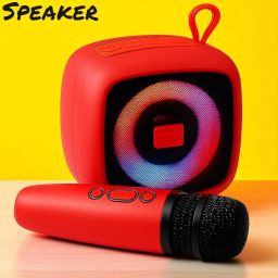 Nilesawar X190 Portable Karaoke Microphone with Speaker – Wireless, Loud, and Clear 5 W Bluetooth Speaker-image-97