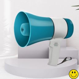 Handheld Megaphone with Siren, Microphone & Rechargeable for Outdoor EventsA433 Megaphone Portable Megaphone Siren Loudspeaker Function &Long Battery BackupU433 Outdoor PA System-5
